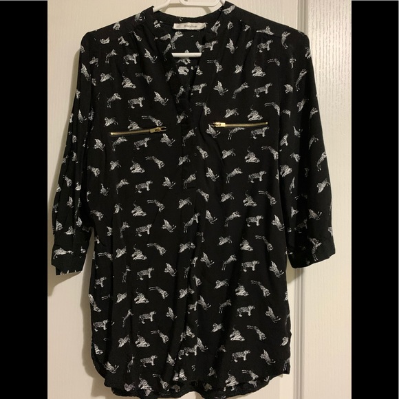 Mandee 3/4 sleeve shirt size Small - Picture 1 of 3